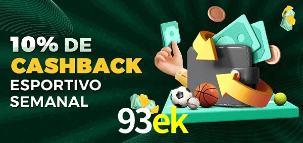 10% de bônus de cashback na 93ek